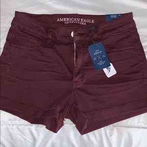 American eagle super stretch shorts